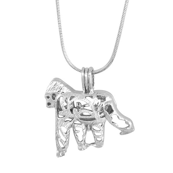 Новый дизайн горилла Кейдж Кулон, жемчужные бусины медальон подвеска подвеска, DIY
Новый дизайн горилла Кейдж Кулон, жемчужные бусины медальон подвеска подвеска, DIY