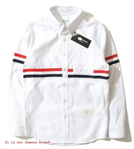 wholesale- hot sale high quality fashion men's cotton oxford spinning leisure long-sleeved shirt lapels browned shirts, White;black
wholesale- hot sale high quality fashion men's cotton oxford spinning leisure long-sleeved shirt lapels browned shirts, White;black