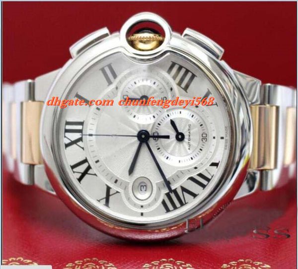 Fashion Luxury Watch NEW 44MM 2-Tone Pink Gold/Steel Quartz Chrono Watch W6920075 Watch Men's Watches MAN Wristwatch
Fashion Luxury Watch NEW 44MM 2-Tone Pink Gold/Steel Quartz Chrono Watch W6920075 Watch Men's Watches MAN Wristwatch