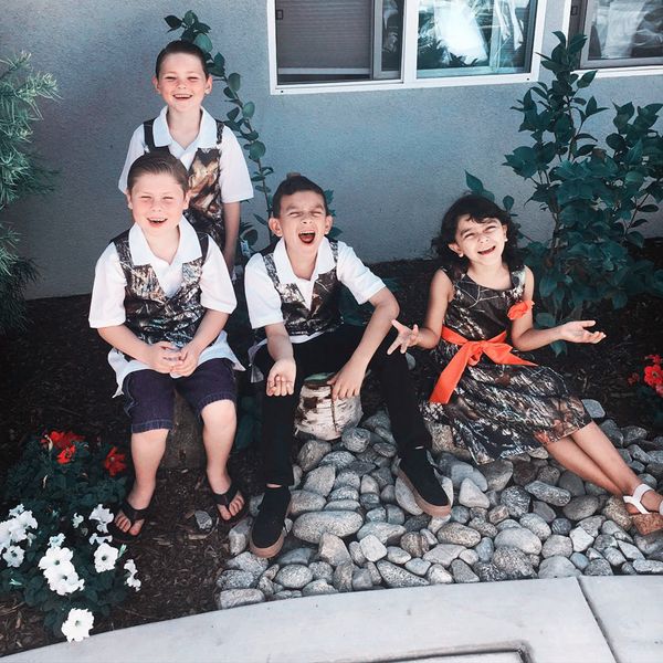 camo satin vest kids formal wear wedding wear custom made, Black
camo satin vest kids formal wear wedding wear custom made, Black