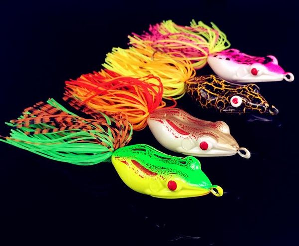 

ray frog floating artificial lure for freshwater fishing 9colors 4.5cm 10g water pesca bass fishing soft baits