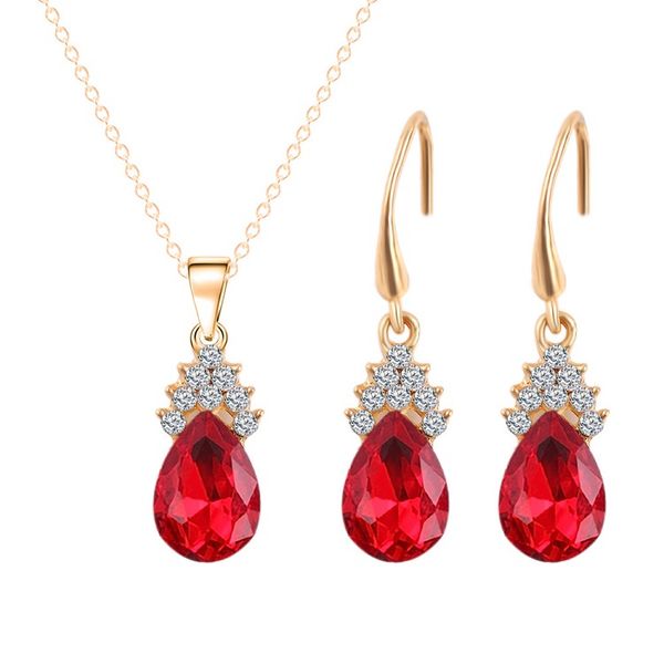 europe usa fashion rhinestone crystal drop shape jewelry sets stud earrings & necklace set style women girls' gift
europe usa fashion rhinestone crystal drop shape jewelry sets stud earrings & necklace set style women girls' gift