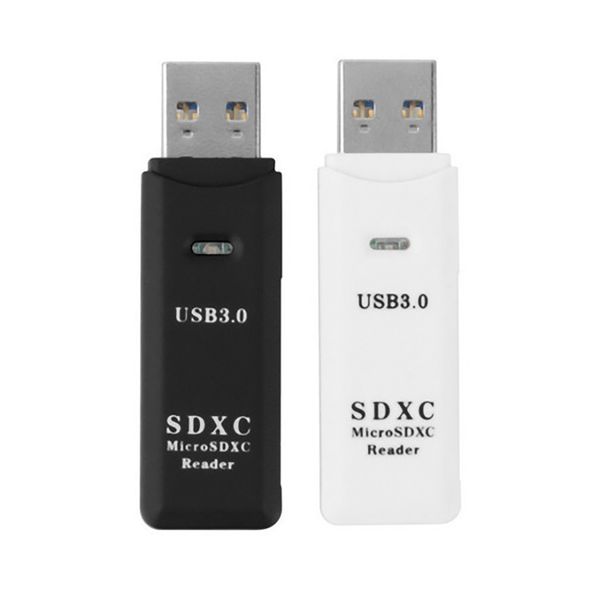 

new 2 in 1 usb 3.0 sd & micro sdxc sdhc memory card reader tf trans-flash card adapter converter tool with retail packaging