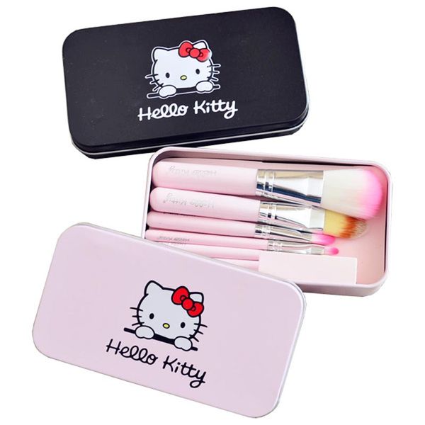 2018 black hello kitty 7pcs makeup brush set mini size professional facial cosmetics make up brushes set with metal box
2018 black hello kitty 7pcs makeup brush set mini size professional facial cosmetics make up brushes set with metal box