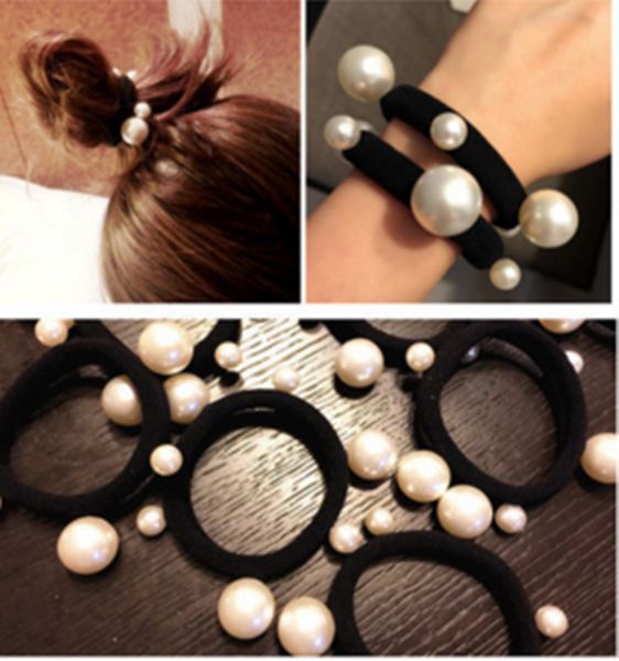 dropshipping popular artifact seamless pearl towel ring hair rope to tie her hair like a rubber band, Black;brown
dropshipping popular artifact seamless pearl towel ring hair rope to tie her hair like a rubber band, Black;brown