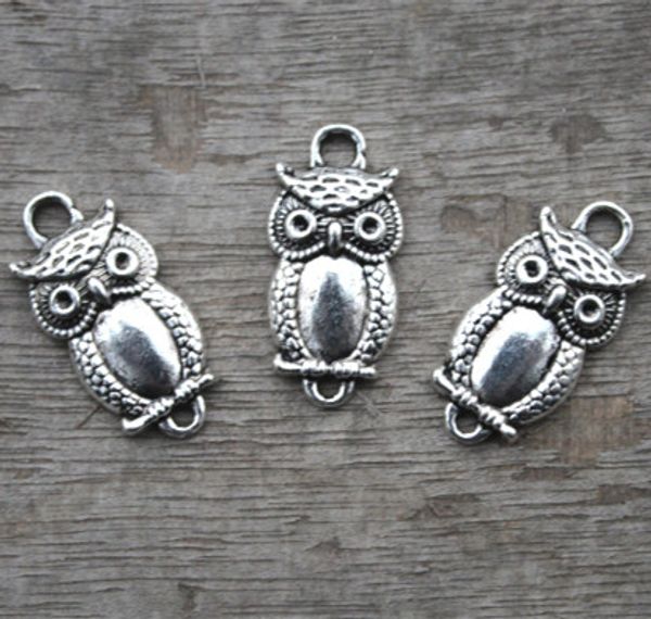 25шт--owlcharms, античная Тибетского серебра сова очарование, разъем подвески 26x16mm
25шт--owlcharms, античная Тибетского серебра сова очарование, разъем подвески 26x16mm