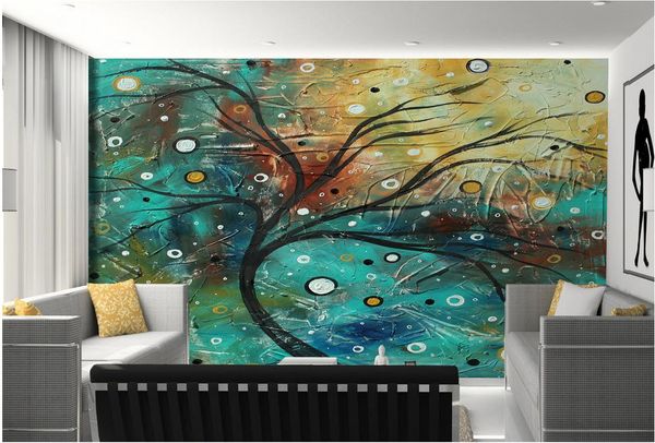 abstract trees make a rich tree and abstract the background wall of the canvas
abstract trees make a rich tree and abstract the background wall of the canvas