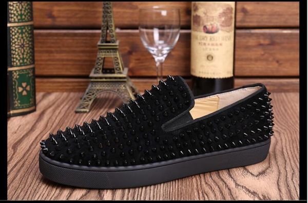 Luxury Designer Red Black Loafers For Men,Genuine Leather Slip On Platform Casual Sneakers Spikes Wedding Party Flats Men Shoes 39-46
Luxury Designer Red Black Loafers For Men,Genuine Leather Slip On Platform Casual Sneakers Spikes Wedding Party Flats Men Shoes 39-46