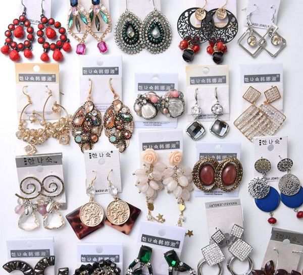 10pairs/lot mix styles gold plated crystal fashion earring dangle chandelier for gift craft jewelry e15 ship, Silver
10pairs/lot mix styles gold plated crystal fashion earring dangle chandelier for gift craft jewelry e15 ship, Silver
