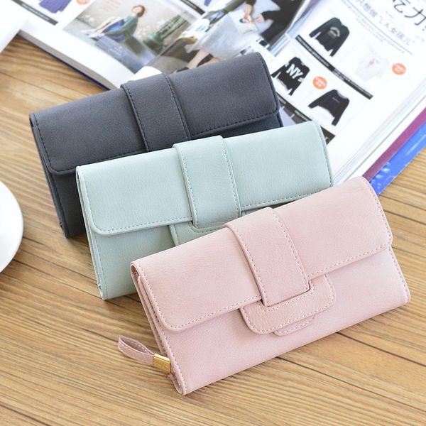 2017 selling women long soft pu trifold wallet clutch handbag simple design business wallet card holders money bags, Red;black
2017 selling women long soft pu trifold wallet clutch handbag simple design business wallet card holders money bags, Red;black