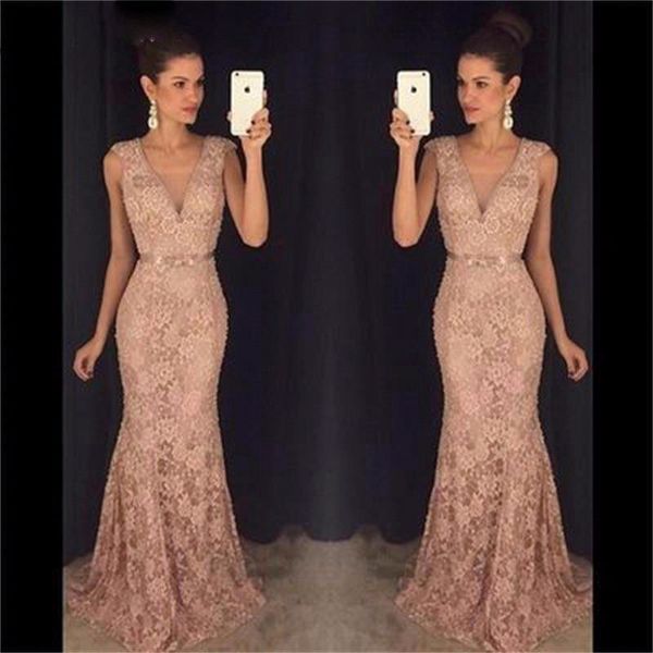 stunning lace prom gown deep v neck vintage new sash long evening dress mermaid cap sleeve custom made vestidos sweep train beautiful, Black;red
stunning lace prom gown deep v neck vintage new sash long evening dress mermaid cap sleeve custom made vestidos sweep train beautiful, Black;red