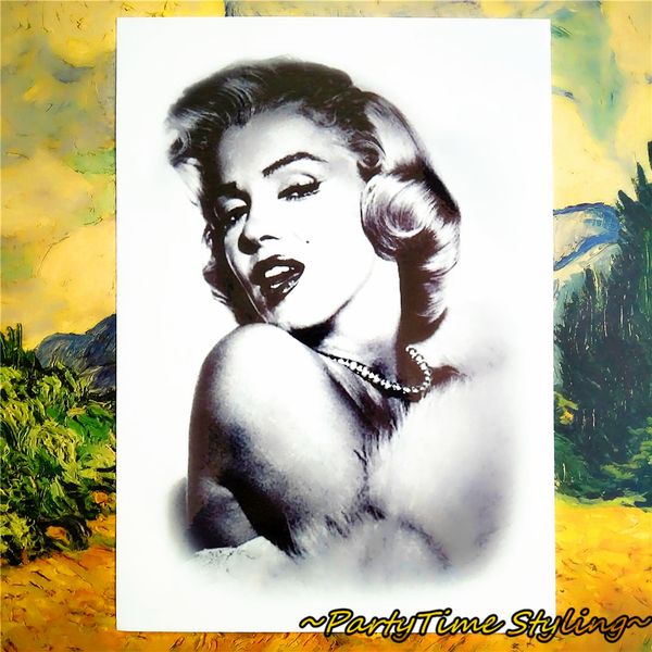 wholesale- goddess marilyn monroe temporary tattoo body art, sleeve flash tattoo stickers 12*20cm waterproof tatto henna fake tatoo sticker
wholesale- goddess marilyn monroe temporary tattoo body art, sleeve flash tattoo stickers 12*20cm waterproof tatto henna fake tatoo sticker