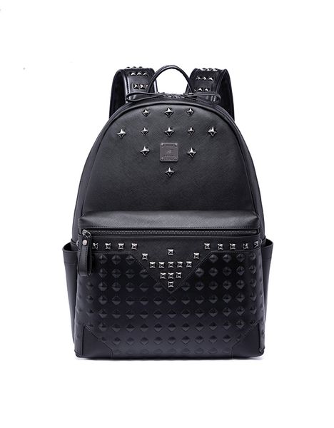large capacity famous designer rivet punk style men shoulder backpack school student bookbag brand daypack travel bags
large capacity famous designer rivet punk style men shoulder backpack school student bookbag brand daypack travel bags