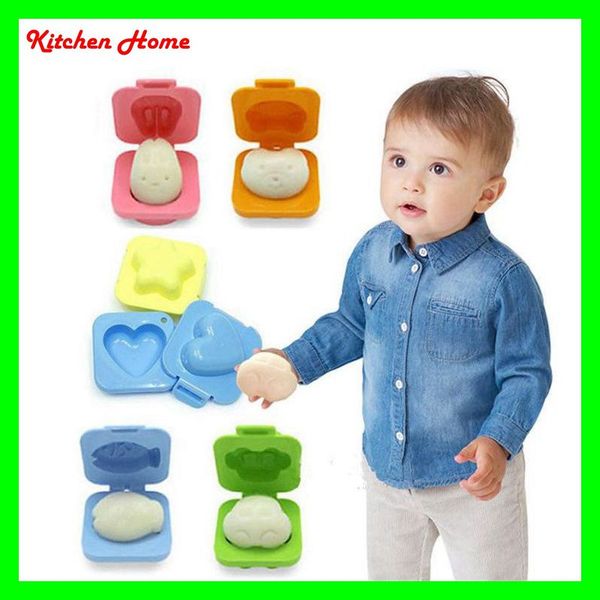 creative 6pcs boiled egg molds set cute 3d cartoon egg rings mould bento maker cutter decorating egg tools random colors
creative 6pcs boiled egg molds set cute 3d cartoon egg rings mould bento maker cutter decorating egg tools random colors