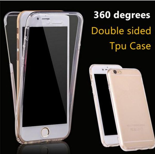 Newest 360 Degree Full Body TPU phone Case Front Back Clear Protective Soft Cover for iphone X XS MAX XR 8 6 7 plus Samsung S9 S8 note 9
Newest 360 Degree Full Body TPU phone Case Front Back Clear Protective Soft Cover for iphone X XS MAX XR 8 6 7 plus Samsung S9 S8 note 9