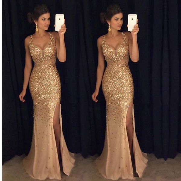champagne tulle formal evening gowns new prom dress gorgeous sparkly side split crystal bling bling vestidos handmade rhinestone, Black
champagne tulle formal evening gowns new prom dress gorgeous sparkly side split crystal bling bling vestidos handmade rhinestone, Black