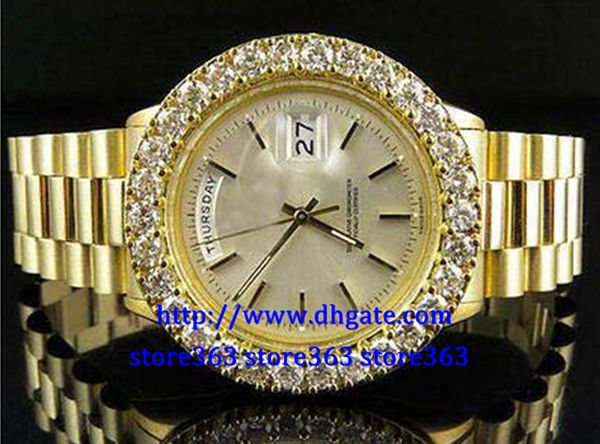 factory wholesale watches 18k mens yellow gold presidential 36mm diamond watch*007--023, Slivery;brown
factory wholesale watches 18k mens yellow gold presidential 36mm diamond watch*007--023, Slivery;brown