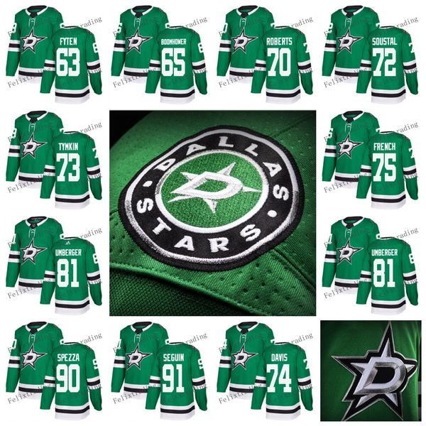 2017-2018 Season Dallas Stars 91 Tyler Seguin 63 Austin Fyten Tomas Soustal Cole Tymkin Brett Davis Max French Shaw Boomhower Jerseys
2017-2018 Season Dallas Stars 91 Tyler Seguin 63 Austin Fyten Tomas Soustal Cole Tymkin Brett Davis Max French Shaw Boomhower Jerseys