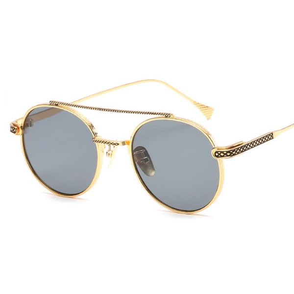 el ciero new arrival designer sunglasses for men & women retro fashion sun glasses brand round glasses uv400, White;black
el ciero new arrival designer sunglasses for men & women retro fashion sun glasses brand round glasses uv400, White;black