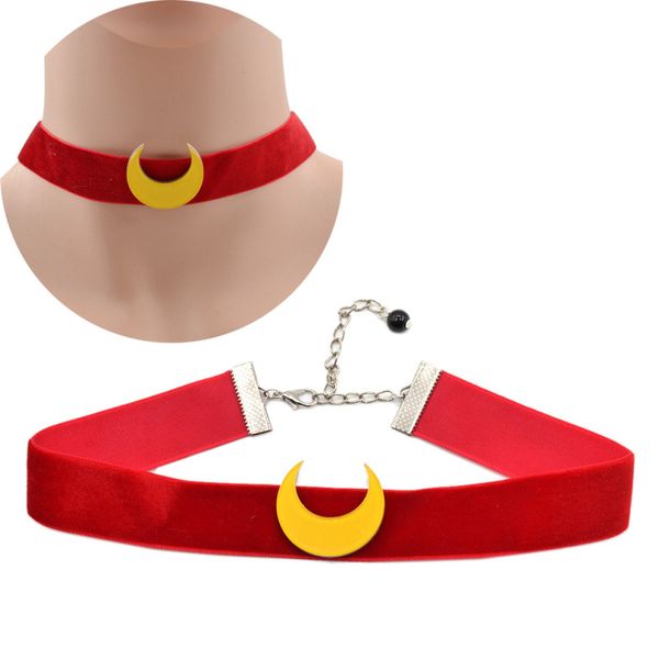 wholesale-1 piece new arrival japan anime sailor moon tsuking choker cosplay chocker necklace jewelry, Silver
wholesale-1 piece new arrival japan anime sailor moon tsuking choker cosplay chocker necklace jewelry, Silver