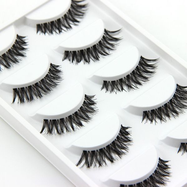 crisscross natural false eyelashes lashes lashes women lady black cross 5 pair/lot
crisscross natural false eyelashes lashes lashes women lady black cross 5 pair/lot