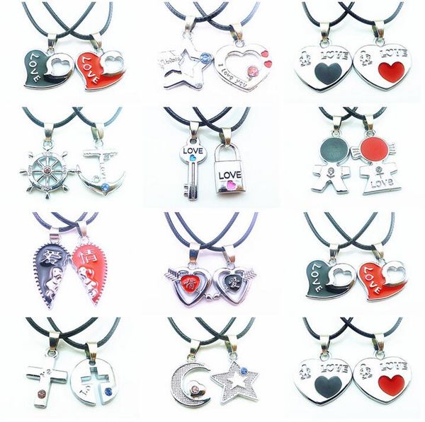 brand new valentine 's day gift key lock couple necklace student couple jewelry wfn037 (with chain) mix order 20 1set=2 pieces, Silver
brand new valentine 's day gift key lock couple necklace student couple jewelry wfn037 (with chain) mix order 20 1set=2 pieces, Silver
