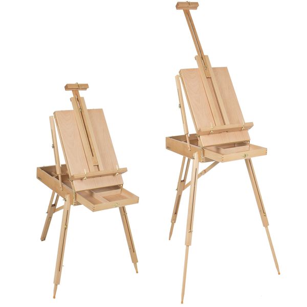 french easel wooden sketch box portable folding art artist painters tripod new