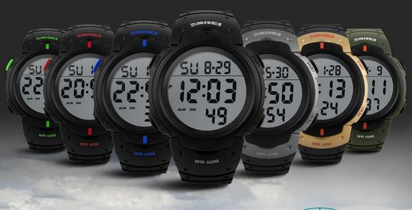 skmei 1068 men's watches are waterproof outdoor electronic watch watch personality, Slivery;brown
skmei 1068 men's watches are waterproof outdoor electronic watch watch personality, Slivery;brown