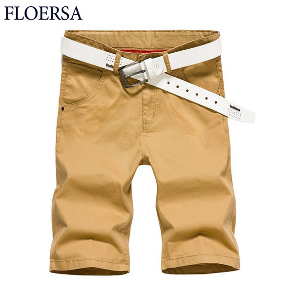 wholesale- floersa shorts men 2017 summer fashion mens shorts casual cotton slim bermuda masculina men's short pants plus size 6xl #220, White;black 
wholesale- floersa shorts men 2017 summer fashion mens shorts casual cotton slim bermuda masculina men's short pants plus size 6xl #220, White;black