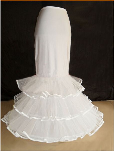 2017 new bride petticoats white 1 hoop 3 layers long formal dress underskirt crinoline mermaid corset wedding accessories
2017 new bride petticoats white 1 hoop 3 layers long formal dress underskirt crinoline mermaid corset wedding accessories