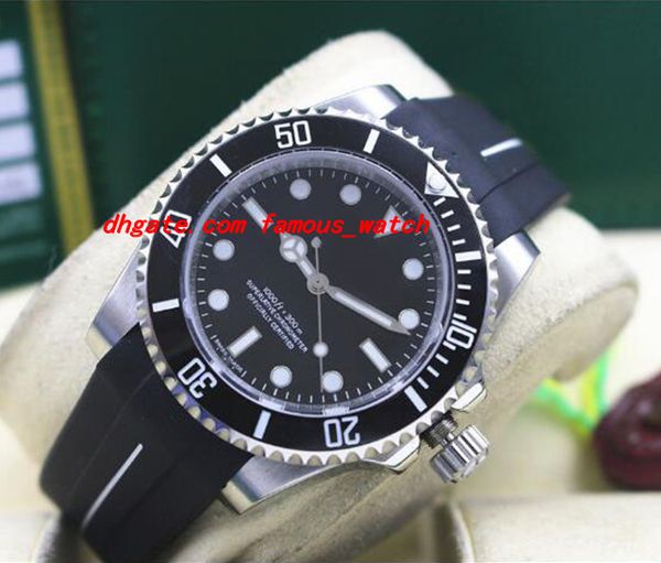 2017 luxury 116610 mens rubber bracelet black ceramic bezel black dial 40mm automatic mechanical men watches new arrival, Slivery;brown
2017 luxury 116610 mens rubber bracelet black ceramic bezel black dial 40mm automatic mechanical men watches new arrival, Slivery;brown