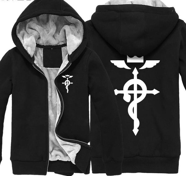 wholesale- fullmetal alchemist hoodie jacket men's casual coat thickening plus velvet sweatshirt black us size
wholesale- fullmetal alchemist hoodie jacket men's casual coat thickening plus velvet sweatshirt black us size