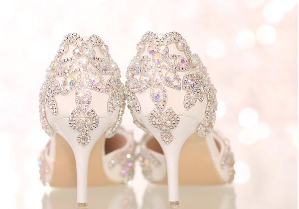 wholesaler free shipping white crystal diamond bride high heel wedding dress shoe pointed toe sandals sexy lady shoe 361
wholesaler free shipping white crystal diamond bride high heel wedding dress shoe pointed toe sandals sexy lady shoe 361
