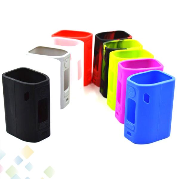 

RX300 Silicon Case Wismec Reuleaux 300W Skin Cases Colorful Soft Silicone Sleeve Cover Skin For RX300 TC Box Mod DHL Free