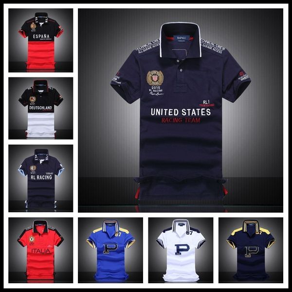 2017 New Casual Men's Slim Fit Stylish Short Sleeve Polo Shirts for man black white red green dark blue yellow M/L/XL/XXL
2017 New Casual Men's Slim Fit Stylish Short Sleeve Polo Shirts for man black white red green dark blue yellow M/L/XL/XXL