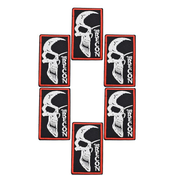 10 pcs punk half face skull badges patches badges for clothing iron embroidered patch applique iron on patches sewing accessories, Black
10 pcs punk half face skull badges patches badges for clothing iron embroidered patch applique iron on patches sewing accessories, Black
