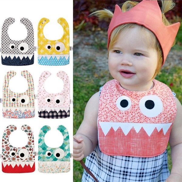 15 styles big eye monster bibs with cute teeth baby bibs soft infant saliva towel toddler dribble burp cloth ib354
15 styles big eye monster bibs with cute teeth baby bibs soft infant saliva towel toddler dribble burp cloth ib354