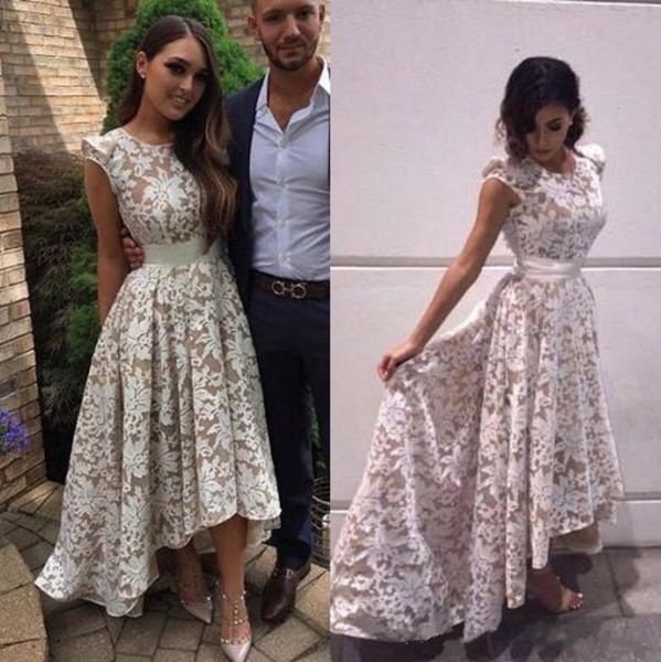 white full lace prom dresses high low evening party gowns graduation dresses formal party dress vestidos de fiesta evening dresses customize, Black
white full lace prom dresses high low evening party gowns graduation dresses formal party dress vestidos de fiesta evening dresses customize, Black