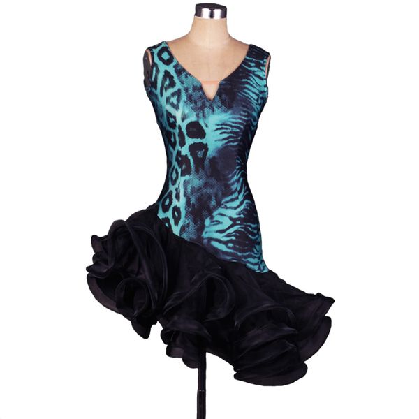 latin dance dress women girls latin salsa dance competition dresses samba costumes d0081 fluffy irregular hem leopard print, Black;red
latin dance dress women girls latin salsa dance competition dresses samba costumes d0081 fluffy irregular hem leopard print, Black;red