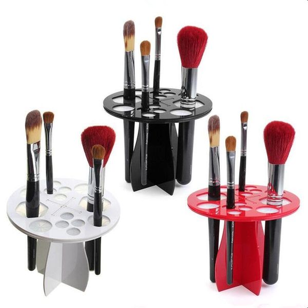 wholesale- 1pc stand folding air drying brush rack holder acrylic cosmetic artifact round type without brush free shipping i030
wholesale- 1pc stand folding air drying brush rack holder acrylic cosmetic artifact round type without brush free shipping i030