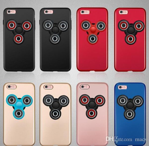 2017 ручной непоседа spinner case для iphone 7 6 6 s 7 плюс разбирать палец spinner телефон case крышка