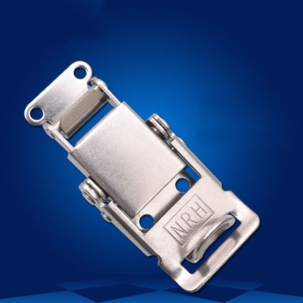 metal hasp bag hardware part air box buckle tool case lock safety insurance buckle 304 stainless steel fastener 
metal hasp bag hardware part air box buckle tool case lock safety insurance buckle 304 stainless steel fastener