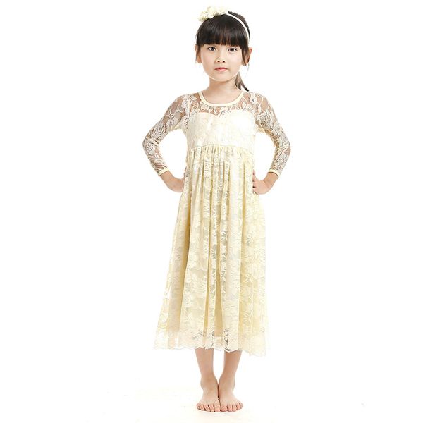 new girls dress kids long sleeves lace maxi dress wedding dress boutique girl clothing girls clothing, Red;yellow
new girls dress kids long sleeves lace maxi dress wedding dress boutique girl clothing girls clothing, Red;yellow