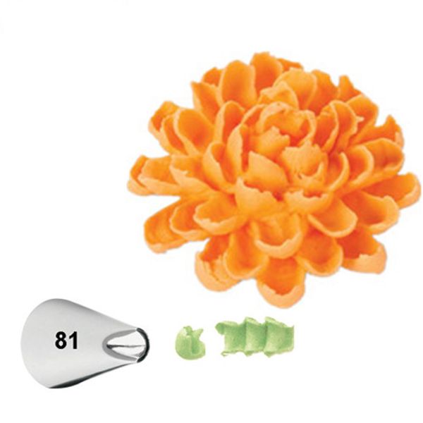 wholesale- #81 chrysanthemum cake decorating mouth icing nozzle cupcake decoration baking & pastry tools bakeware
wholesale- #81 chrysanthemum cake decorating mouth icing nozzle cupcake decoration baking & pastry tools bakeware