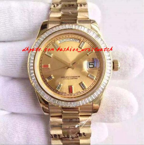 Fashion Luxury Watch 41mm Automatic Mechanical Movement Stainless Steel Bracelet Gold - Diamond Dial- 218235 Men's Wristwatch
Fashion Luxury Watch 41mm Automatic Mechanical Movement Stainless Steel Bracelet Gold - Diamond Dial- 218235 Men's Wristwatch