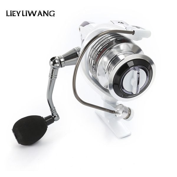 

LIEYUWANG 13 + 1BB Spinning Fishing Reel Professional Metal Fishing Reel With Exchangeable Handle Spinning Reels For Casting Line +B