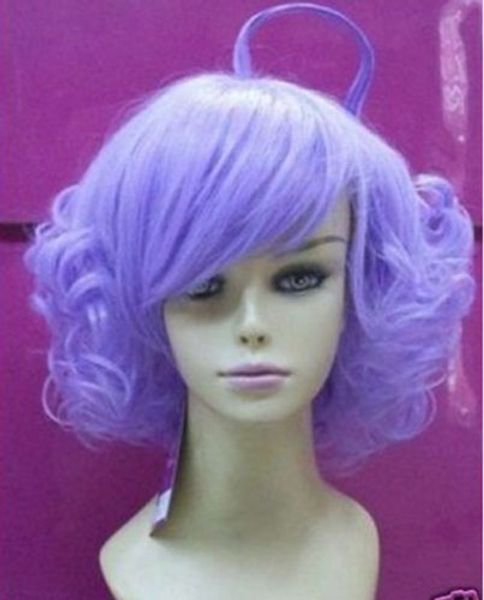 new fashion picture wig > new wig heat resistant cosplay purple hair cos curly short wig, Black
new fashion picture wig > new wig heat resistant cosplay purple hair cos curly short wig, Black