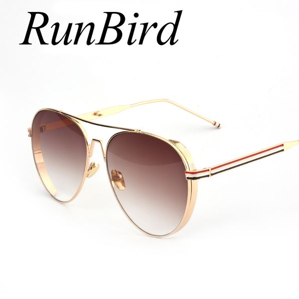 wholesale- runbird men sunglasses designer classic women coating lens vintage glasses big metal frame summer fresh men's glasses uv400, White;black
wholesale- runbird men sunglasses designer classic women coating lens vintage glasses big metal frame summer fresh men's glasses uv400, White;black