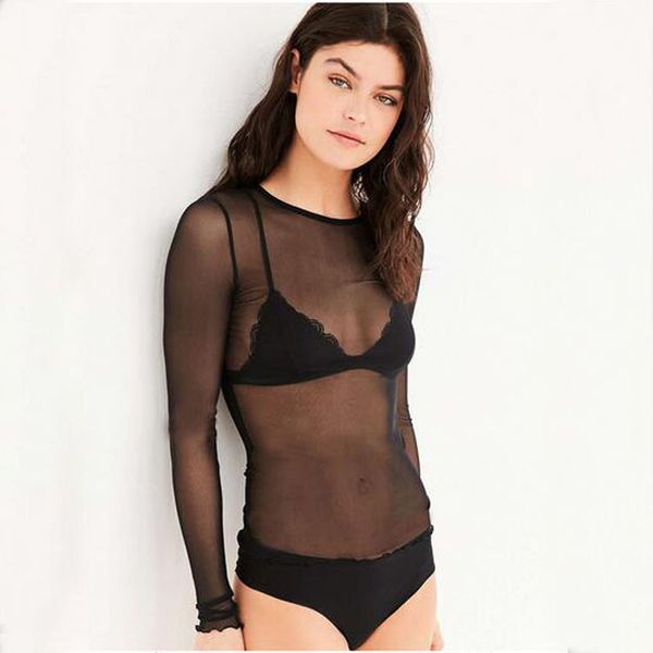 sleeve ladies spring summer black o tees streetwear long transparent club shirts women sheer neck punk t mesh femme urtl
sleeve ladies spring summer black o tees streetwear long transparent club shirts women sheer neck punk t mesh femme urtl