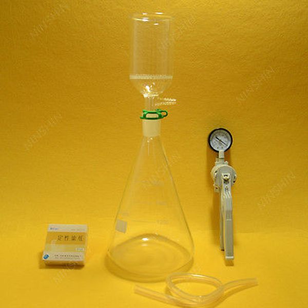 wholesale- 2000ml,24/40,suction filtration kit,70mm buchner funnel,glass flask,vacuum pump
wholesale- 2000ml,24/40,suction filtration kit,70mm buchner funnel,glass flask,vacuum pump